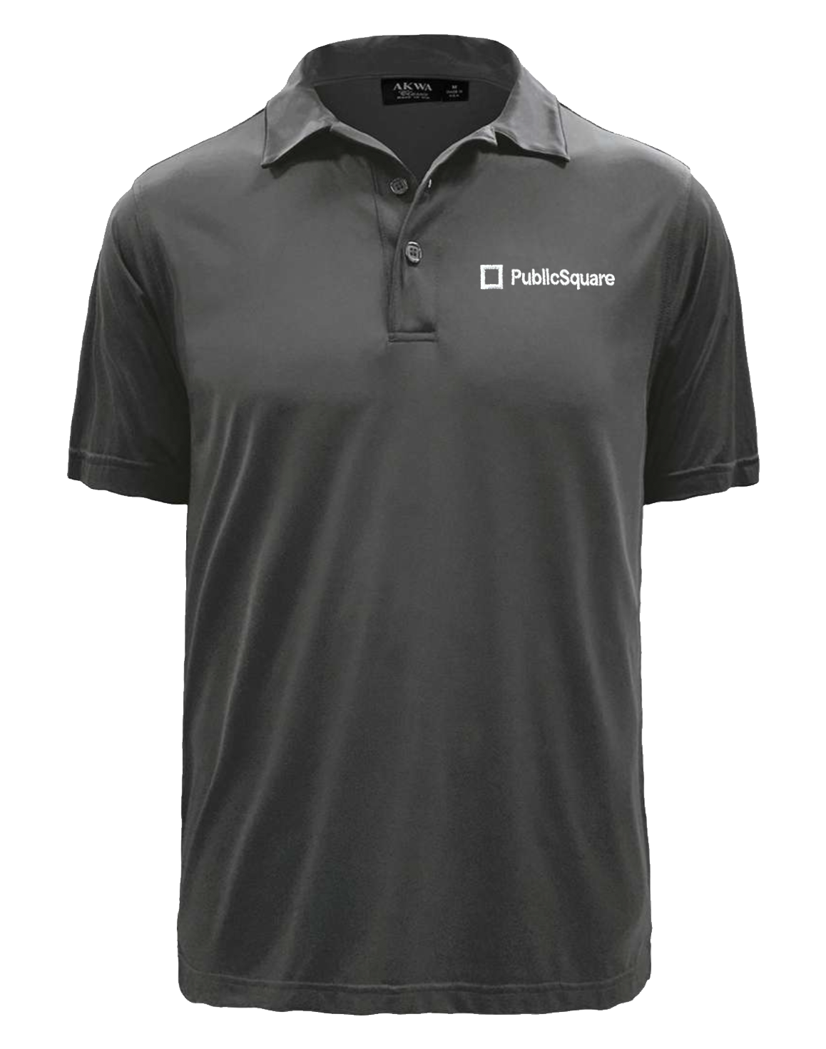 Official PublicSquare Polo Shirt - Charcoal